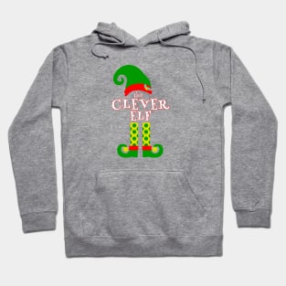 The Clever Elf Family Matching Christmas 2020 Gift  Hoodie